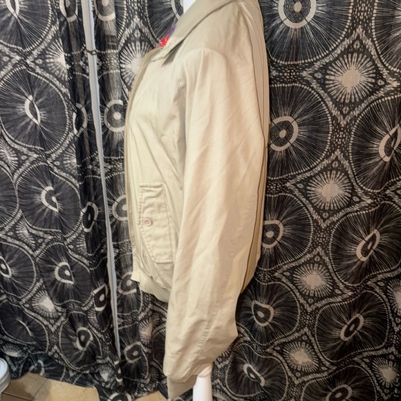 Tan HILL & ARCHER Zip Up Jacket - Size Large - Picture 4 of 6